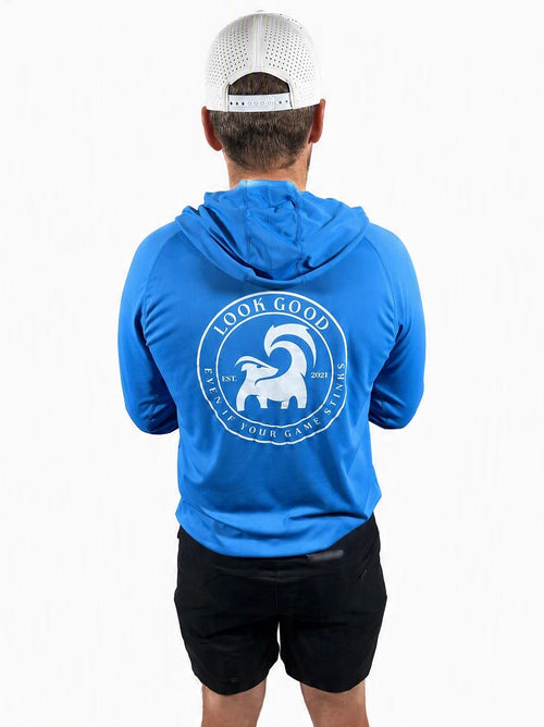 Hooded Long Sleeve (Royal Blue)