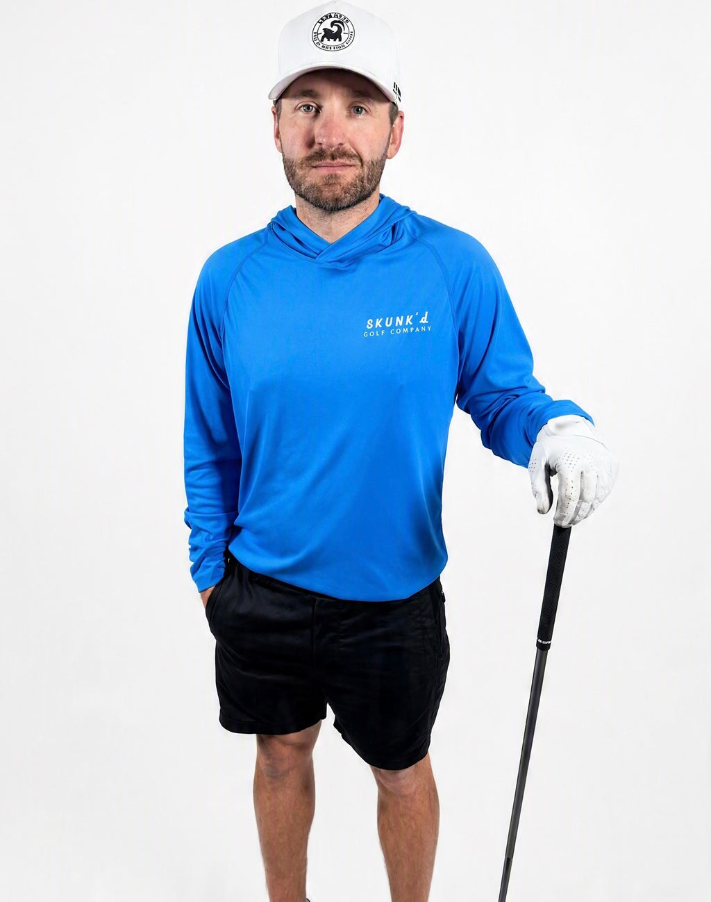 Hooded Long Sleeve (Royal Blue)